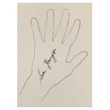 Blade Runner Sean Young signed sketch Blade Runner Sean Young signed sketch