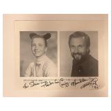 Mousketeer Tommy Cole signed photo Mousketeer Tommy Cole signed photo