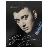 Grammy Winner Sam Smith signed photo Grammy Winner Sam Smith signed photo