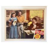 Three Little Words original 1950 vintage lobby...