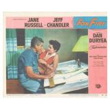 Foxfire 1955 original vintage lobby card