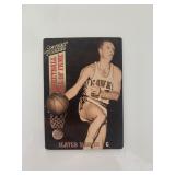 Slater Martin unsigned basketball card