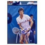 Tennis champ Jimmy Connors facsimile signed  photo