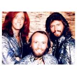 The Bee Gees facsimile signed photo
