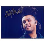 The Weeknd facsimile signed  photo