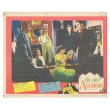 Algiers 1952 original vintage lobby card