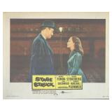 Stage Struck 1958 original vintage lobby card