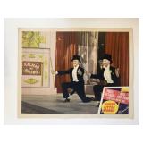 Three Little Words original 1950 vintage lobby...