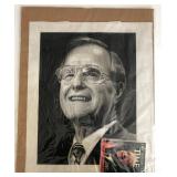 George H. W. Bush Original Print