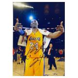 LA Lakers Kobe Bryant facsimile signed  photo