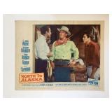 North to Alaska original 1960 vintage lobby card