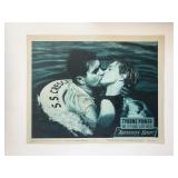 Abandon Ship! original 1957 vintage lobby card
