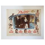 Phffft original 1954 vintage lobby card