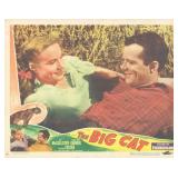 The Big Cat 1949 original vintage lobby card