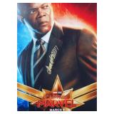 Captain Marvel Samuel L. Jackson facsimile...