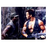 Predator Carl Weathers and Arnold...