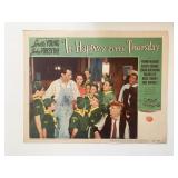 It Happens Every Thursday original 1953 vintage...