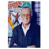 Stan Lee facsimile signed  photo