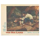 The Big Land 1957 original vintage lobby card