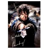 The Hobbit cast facsimile signed movie photo