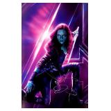 Guardians of the Galaxy Zoe Saldana facsimile...