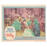 Kitty 1945 original vintage lobby card