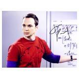 The Big Bang Theory Jim Parsons facsimile...