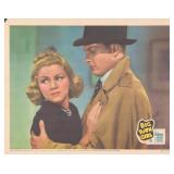 Big Town Girl 1937 original vintage lobby card