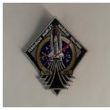 STS - 135 mission patch. 5x4 inches