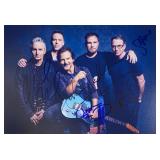 Pearl Jam facsimile band signed photo