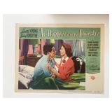 It Happens Every Thursday original 1953 vintage...