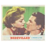 Bedevilled 1955 original vintage lobby card