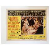 Lovely to Look At original 1952 vintage lobby card