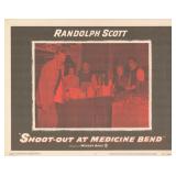 Shoot-Out at Medicine Bend 1957 original...