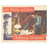 Johnny Belinda 1948 original vintage lobby card