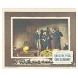 Only the Valiant 1951 original vintage lobby card