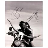 Jay-Z and Beyonc© facsimile signed photo