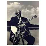B.B. King facsimile signed photo