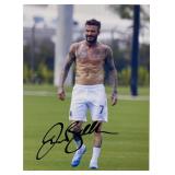 David Beckham facsimile signed  photo