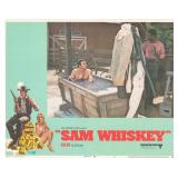 Sam Whiskey 1969 original vintage lobby card