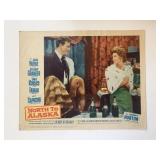 North to Alaska original 1960 vintage lobby card
