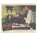 First Comes Courage 1943 original vintage lobby...