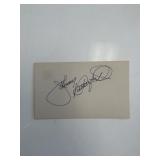 Indy race car driver Johnny Rutherford original...