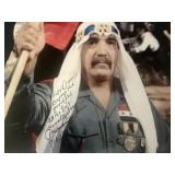 WWE General Sheik Adnan signed photo