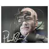 Star Trek Patrick Stewart signed photo