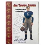 Jim Thorpe presentation ceremony multi signed...