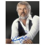 Kenny Rogers signed photo