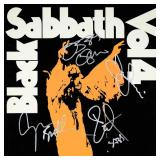Black Sabbath signed Volume 4 album