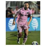 Lionel Messi signed photo