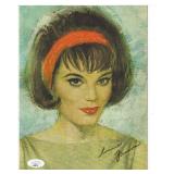 Pop Singer Connie Francis signed photo JSA...